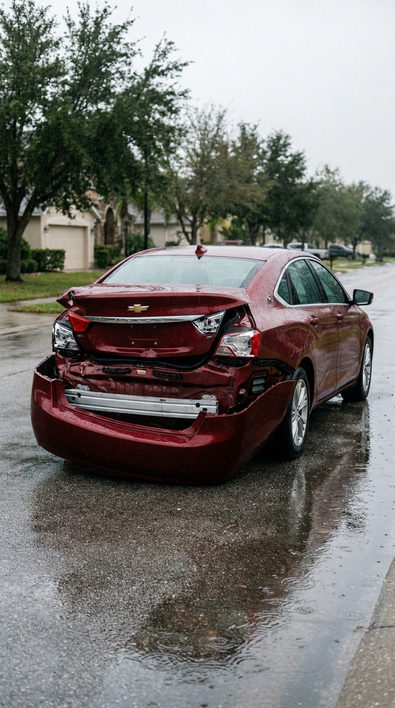 2014 Chevrolet Impala collision damage